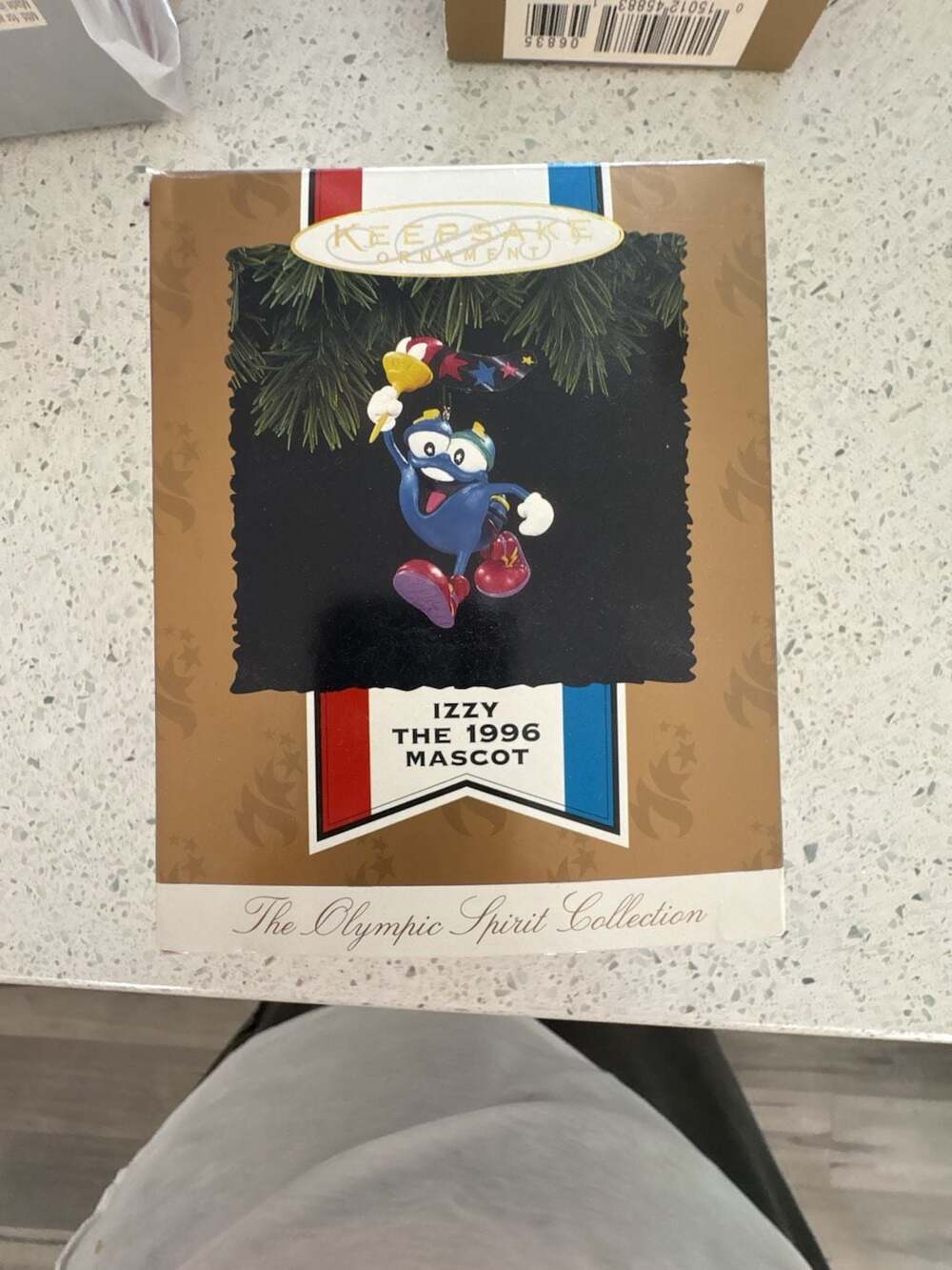 New Hallmark Keepsake Ornament Izzy The 1996 Mascot Atlanta Olympic Games